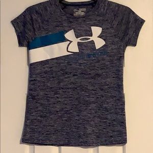 Under Armour Short Sleeve Shirt- Size Girl’s Med.